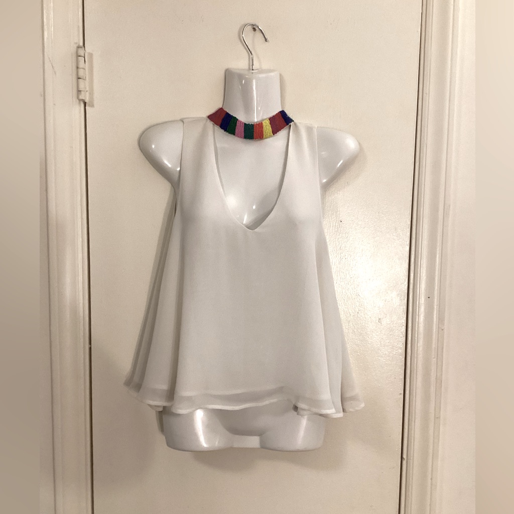 Show Me Your Mumu Sleeveless Blouse-Size M